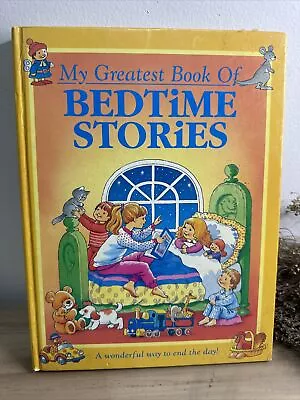 Vintage 1995 My Greatest Book Of Bedtime Stories Hardcover Book • $15