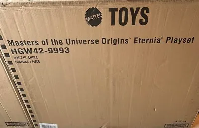 MOTU Masters Of The Universe Origins Eternia Playset Mattel Creations Exclusive • $929.99