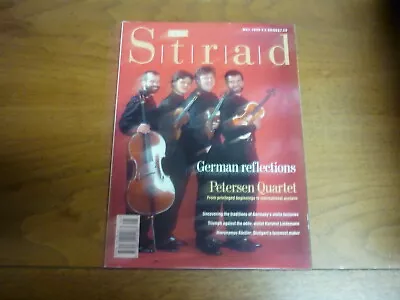 The Strad Magazine. May 1999. Hartmut Lindemann Petersen Quartet. Fine • $6