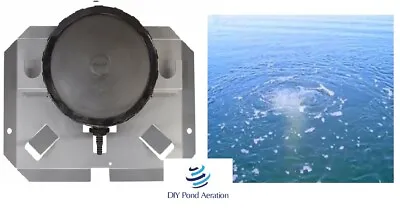 DIY Pond Professional 10.5  EPDM Rubber Membrane Air Diffuser Self Sinking Base • $145.99