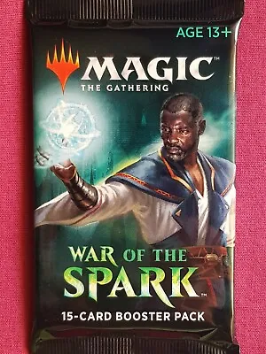 Magic The Gathering WAR OF THE SPARK New Sealed Booster Pack MTG • $12.50