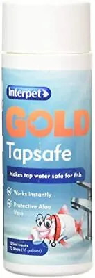 Interpet Gold Tapsafe For Goldfish Bowls Fish Tanks Aquariums Makes Tapwater • £6.15