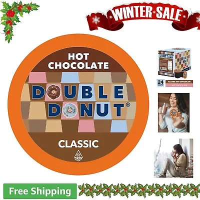 Indulgent Milk Chocolate Hot Cocoa Pods For Keurig K Cups Brewers - 24 Count • $19.99