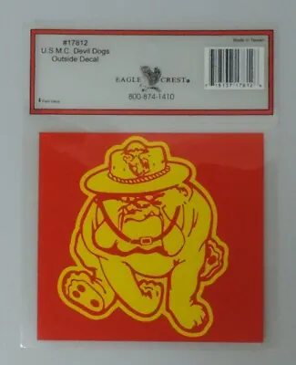 Marine Corps Devil Dogs Outside Decal~style # 17812 • $7.95