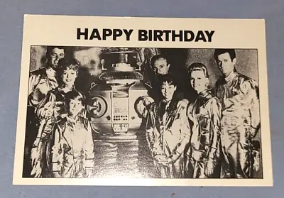 Vintage Birthday Card Lost In Space 1983 • £2.65