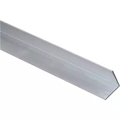 (5)- Aluminum Mill Finish 1/16  X 1  X 1  X 3' Solid Angle Iron N342048 • $48.99