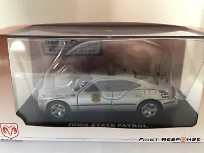First Response Police 1/43 Iowa State Patrol Dodge Charger  • $65