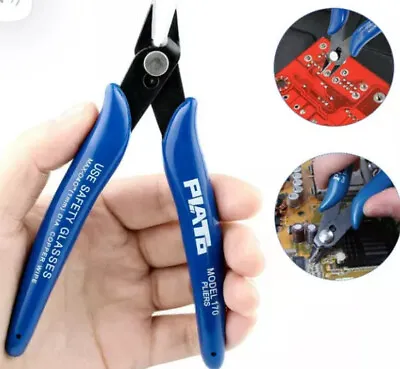 £4.99 • Buy Uk 1 X Electronic Component Precision Side Wire Cutters Stainless Steel Brand