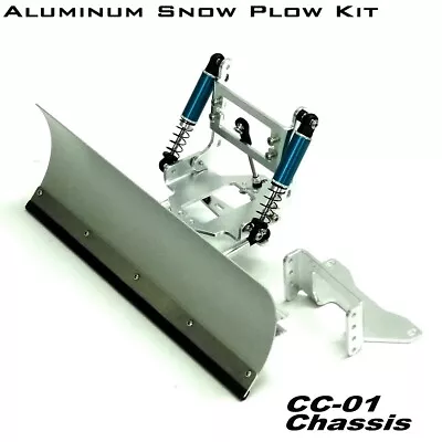 Aluminum Rc Snow Plow Set For TAMIYA CC-01 Pajero Jeep Wrangler  ISUZU MU  • $129.99