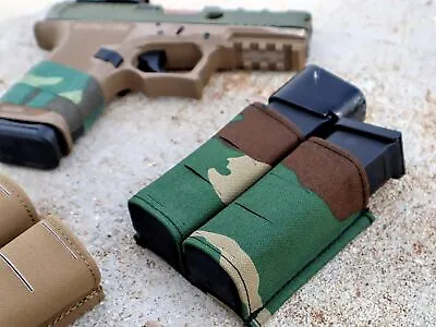 NEXUS [ Double Pistol ] Magazine Pouch - ALL COLORS - Made In USA • $25