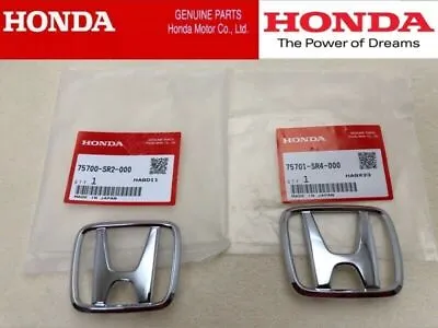 Honda CR-X Del Sol SIR Genuine Front & Rear Emblem 1992-1998 * • $49