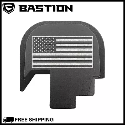 REAR SLIDE BACK PLATE COVER FOR SMITH WESSON M&P 9/.40 Shield American USA Flag • $18.70