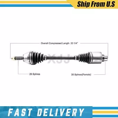 1 Front Right Passenger CV Axle Joint Shaft For 2011-2016 Mini Cooper Countryman • $131.01