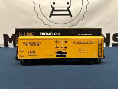 K-line Baltimore & Ohio Woodsided Reefer Car K642-1091 • $29.99