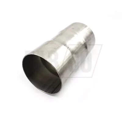 Universal Exhaust Pipe Connector Stainless Steel Reducer Adapter Swaged To I.D • £16.97