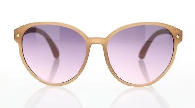 7 FOR ALL MANKIND 161652 Women's 'Sycamore' Matte Rose Round Sunglasses 56mm • $44