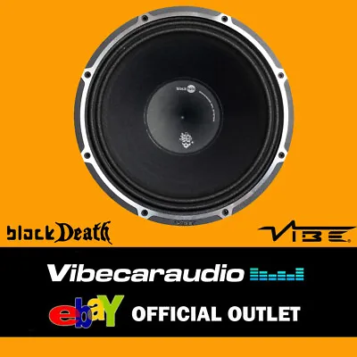 VIBE BDPRO10M-V9 - Black Death 10  Pro Audio Woofer 825 Watts • $149.14