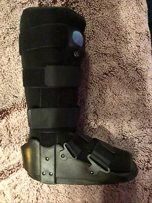 Corflex Medical Walking Boot Size LARGE Black- Immobilization Stabilization • $11.69