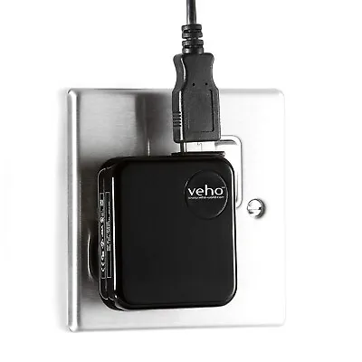 VEHO Mains USB Charger For USB Charged Devices IPods MP3 Players Cameras • £7.65