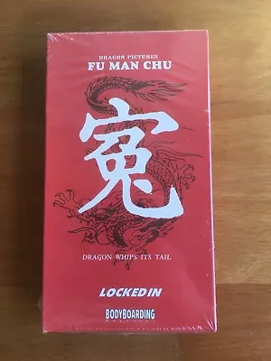 Original Vintage Dragon Pictures Fu Man Chu Bodyboard Vhs Collectible • $39.95