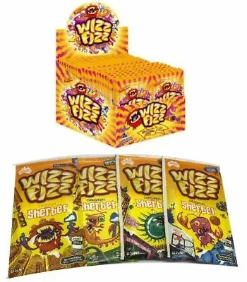 Wizz Fizz X 50 Original Sherbet Halloween Party Favors Candy Buffet Bulk Lolly • $44.90