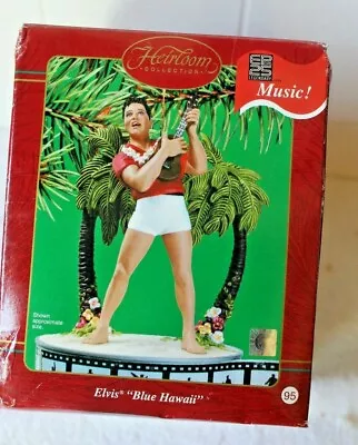 Carlton Cards Heirloom Ornament Collection Elvis  Blue Hawaii  #95 • $17