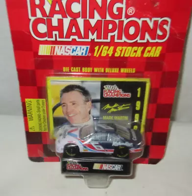 Racing Champions 1/64 Die Cast Stock Car 1996 Mark Martin New • $8.95