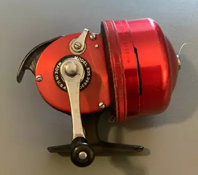 Vintage J. C. Higgins Spin Cast Fishing Reel 39520 VG+   #2049 • $25.93