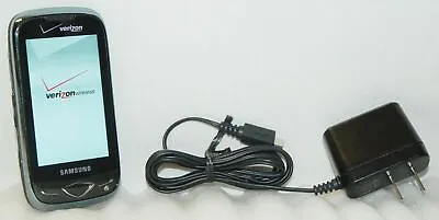 Samsung SCH-U820 Reality Verizon Slider Qwerty BLUE BEZEL Cell Phone 3G Grade C • $13.25