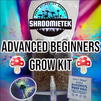 Grow Mushroom Spores Bag 1Kg Shroomie Growing Kit  • £17.99
