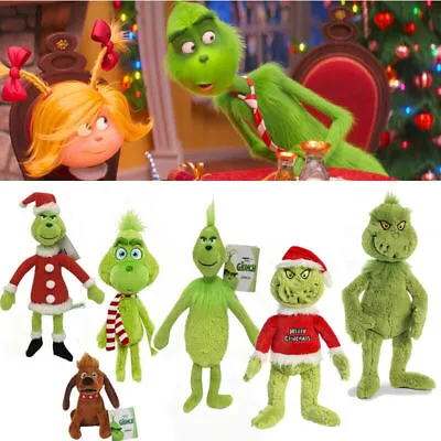 £6.89 • Buy How The Grinch Stole Christmas Grinch Plush Toy Grinch Dog Stuffed Doll Decor UK