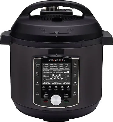 Instant Pot - 8Qt Pro Electric Pressure Cooker - Black • $149.99