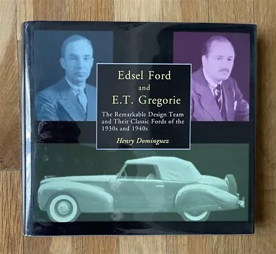 Edsel Ford + E T Gregorie Book Design Team 1930s 1940s Lincoln Zephyr Mercury • $39.50