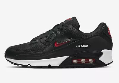 Nike Air Max 90 Black Size 6 7.5 US Mens Athletic Running Shoes • $189.99