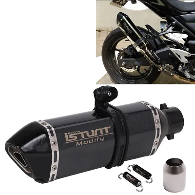 Universal Motorcycle Exhaust Pipe Muffler Baffle Slip On W/DB Killer 51mm • $53.99