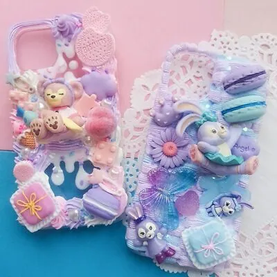 Kawaii Style DIY Decoden Phone Case Create Your Own Cute Fashion Jpop Idol Kpop • $19.94