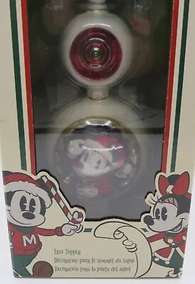 BNIB Disney Share The Magic Mickey & Minnie Mouse Christmas Tree Topper  #201 • $40.69