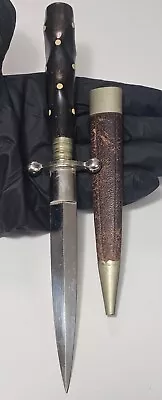 Vintage German Boot Knife ED Wusthof Solingen Dagger Cactus Handle  • $102.50