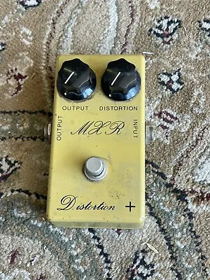 MXR Script Distortion Plus  Good Condition Vintage • $599