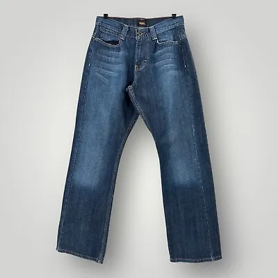 Von Dutch Jeans Mens Size 32 X 33 Blue Straight Leg Wide Y2K Vintage   60/7 • $38.95