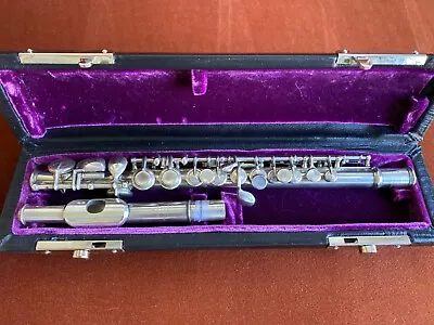 Vintage Seamed Silver C-foot French Piccolo By Millereau Ca. 1890 • $2750