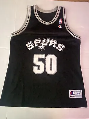 $40 • Buy San Antonio Spurs Vintage David Robinson #50 Champion Jersey NBA Size 44