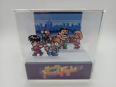 Mighty Final Fight NES Nintendo Video Game Shadow Box Diorama Cube • $41.99