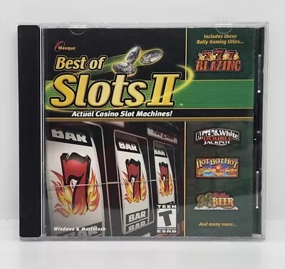 Best Of Slots Ii Cd-rom 2002 ~ Actual Casino Slot Machines ~ Windows/macintosh • $9.95