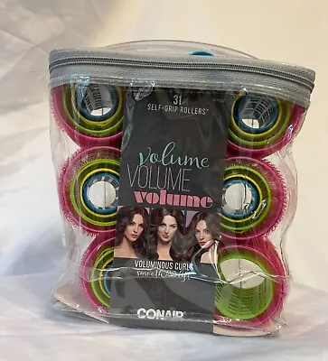 NEW Conair Self-Grip Rollers Voluminous Curls 31 Pieces • $3.49