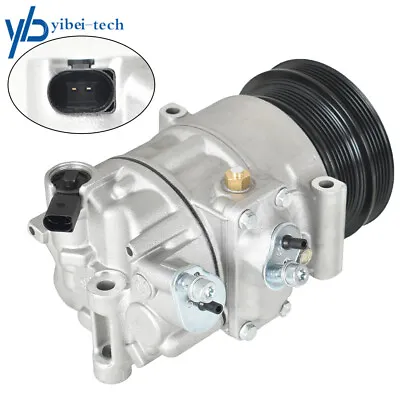 AC Compressor W/Clutch CO 4574JC For Volkswagen Jetta Rabbit Beetle Audi 2.5L • $93.46