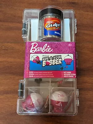 Shakespeare Hide-A-Hook Bobber Barbie Sealed Girls Fishing Kit NOS • $7.99