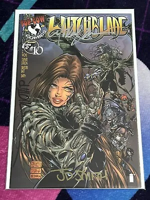 Witchblade #10 3X SIGNED 1st App The Darkness Michael Turner Dave Wohl JD Smith • $69.99