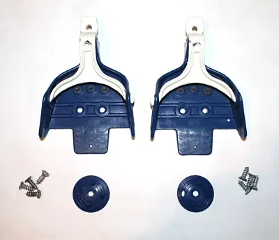 Vintage Pinso 3 Pin Hard Plastic Cross Country Ski Bindings Heal Plate +hardware • $7.99