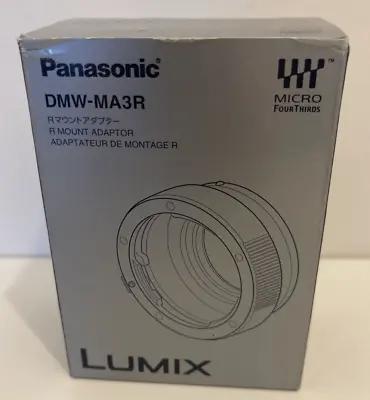 Panasonic DMW-MA3R Lumix Micro 4/3's-Leica R Mount GH6 • £79